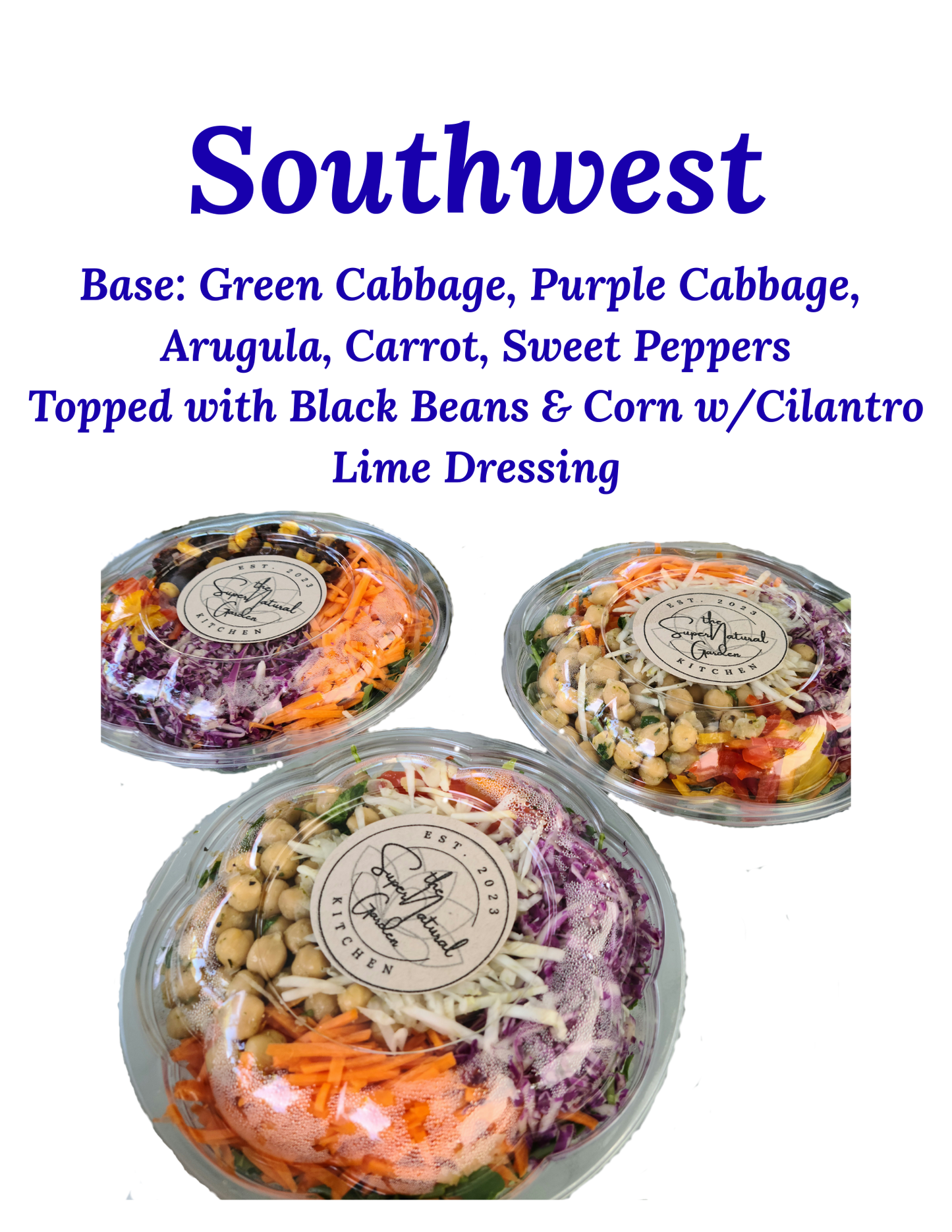 Organic Southwest Rainbow Salad