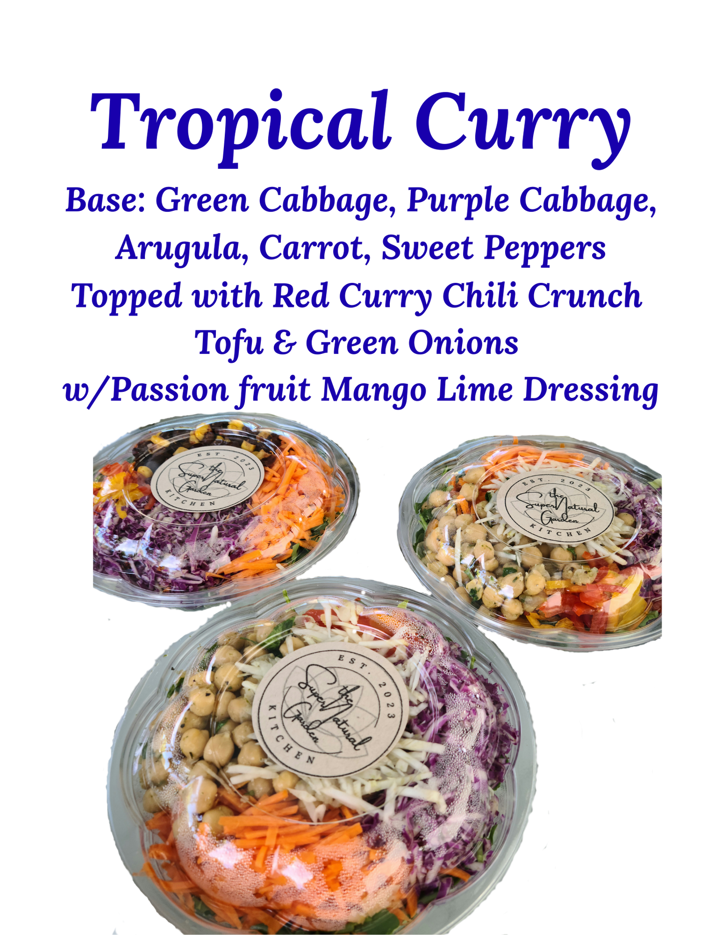 Organic Tropical Curry Rainbow Salad
